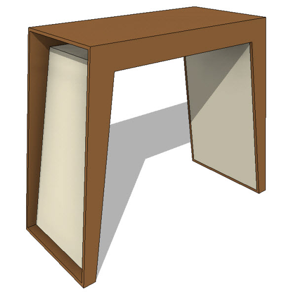 Brave Space Design Hollow Utility Table