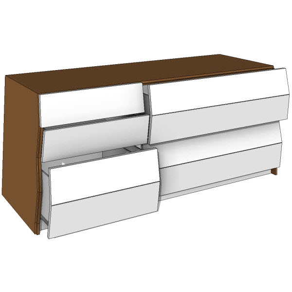 Brave Space Design Planar Bureau Storage