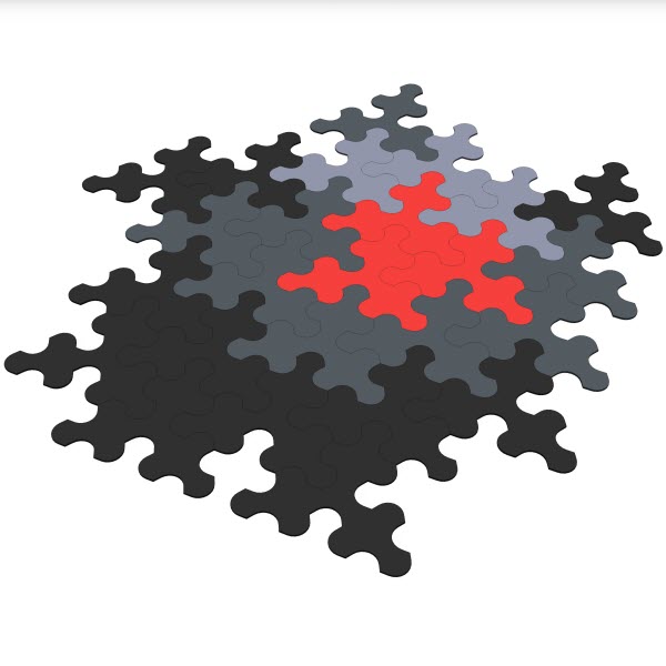 Contra Forma Puzzle Rug