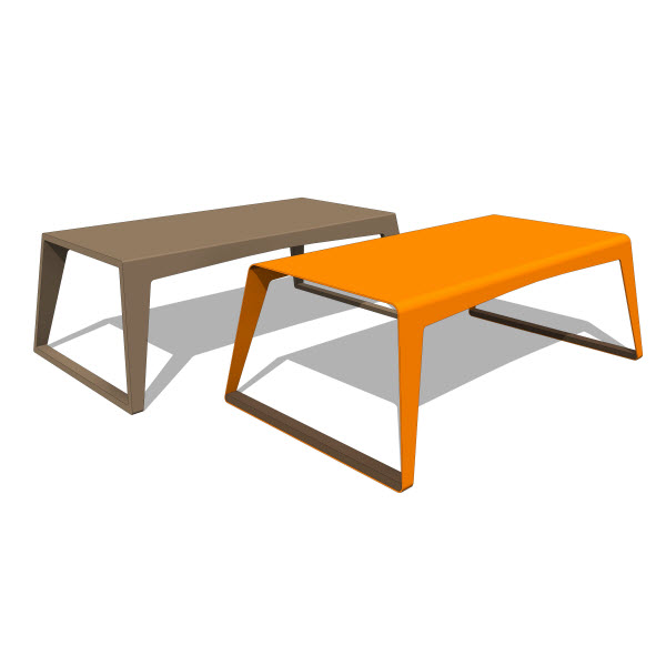 Double Butter Armadillo Coffee Table
