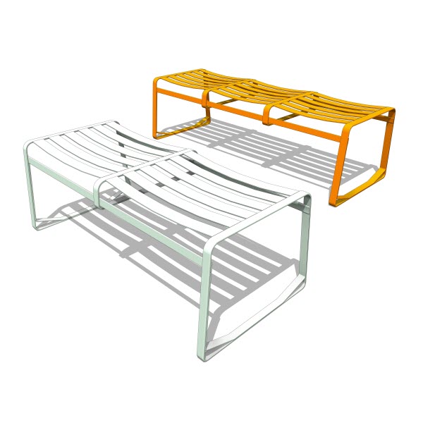 Double Butter Crane Bench