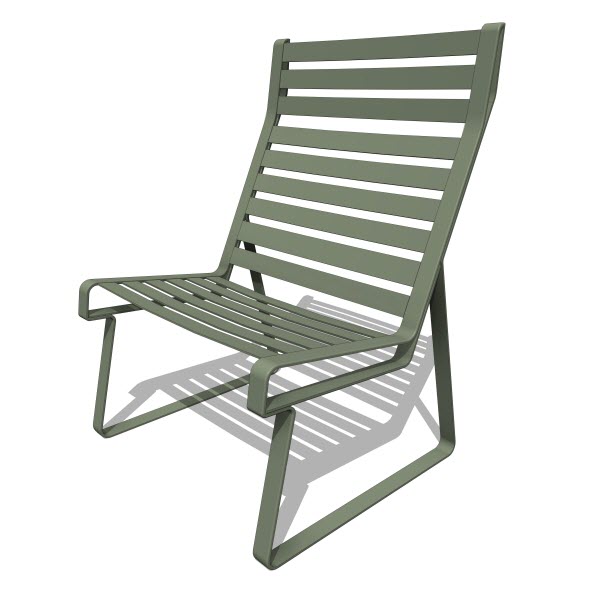 Double Butter Grasshopper Lounge Chair