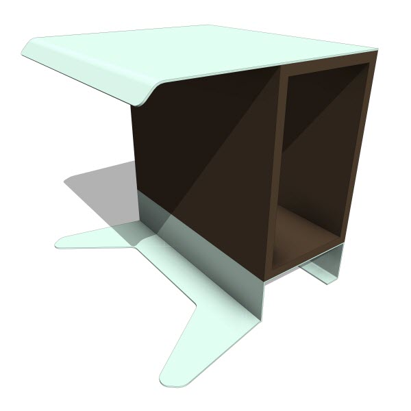Double Butter Penguin Side Table