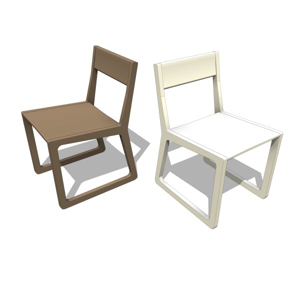 Double Butter Roadrunner Chair - Wood