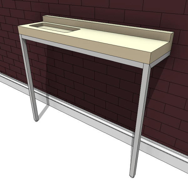 Gus Modern Stanley Console 10140 2 00 Revit Families