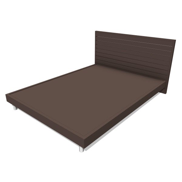 Kagu Slat Bed