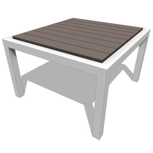 Talt Collection Low Side Table