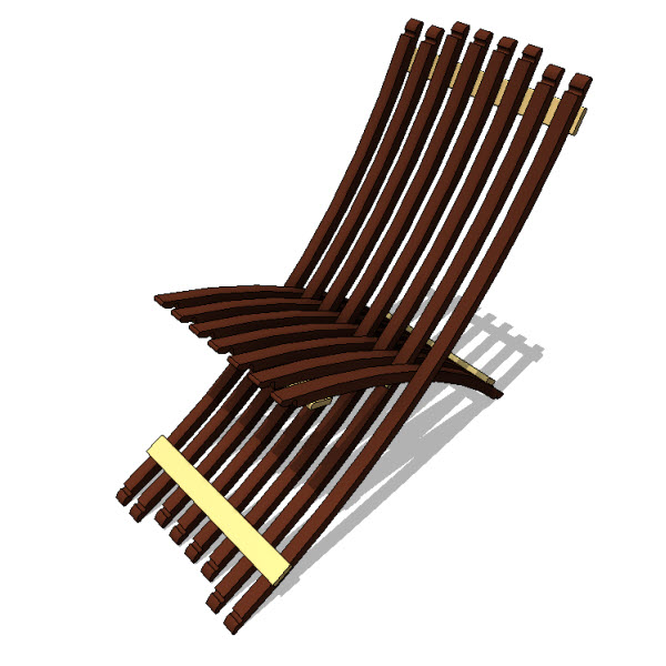 Whit McLeod Folding Wine Barrel Chair